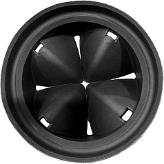 Резиновый рассекатель с дополнительными вырезами для слива воды 22-0002G-00